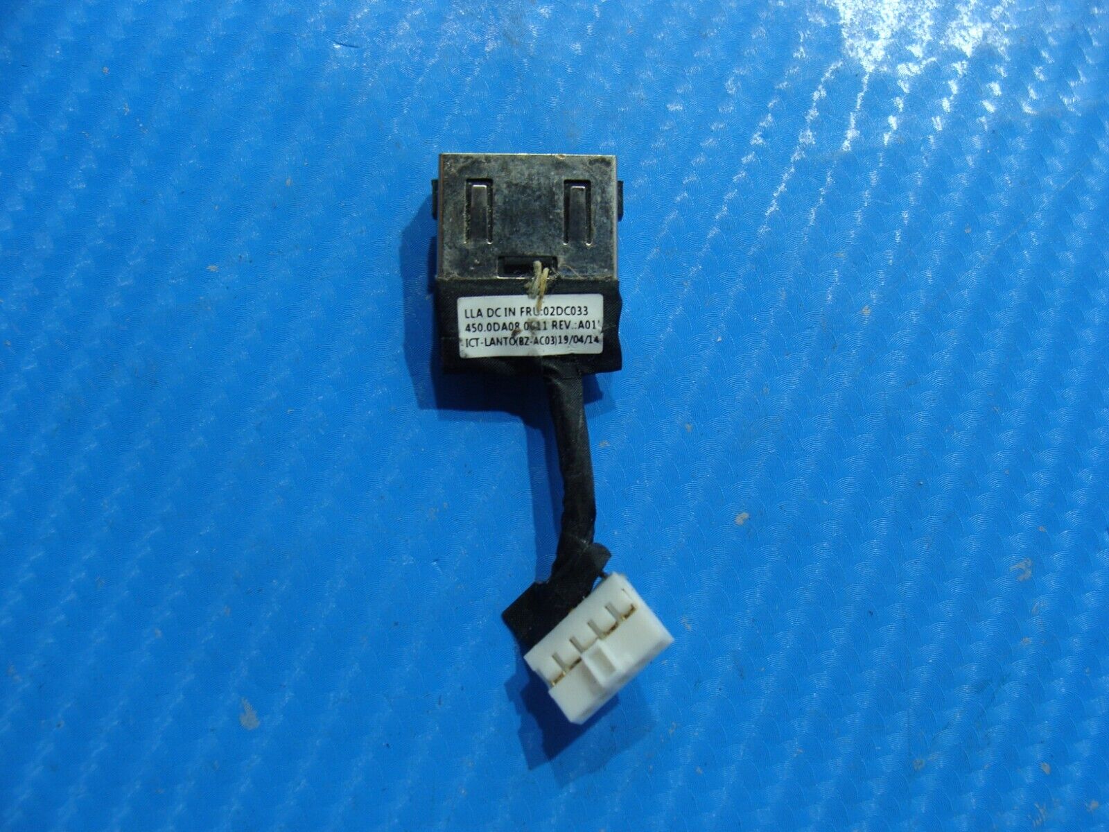 Lenovo ThinkPad 11.6” Yoga 11e Genuine Laptop DC IN Power Jack w/Cable 02DC033