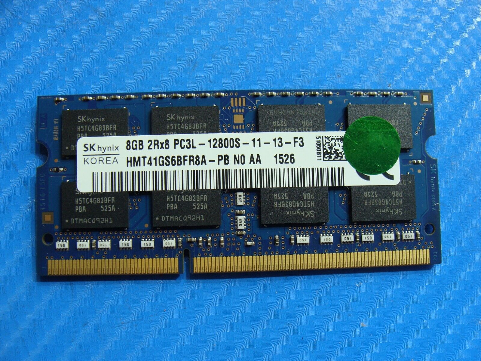 Acer F5-571T-569T SK Hynix 8GB PC3L-12800S SO-DIMM Memory RAM HMT41GS6BFR8A-PB