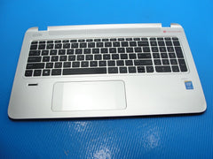 HP Envy 15t-k100 15.6" Genuine Laptop Palmrest w/Touchpad Keyboard 37Y34TP403