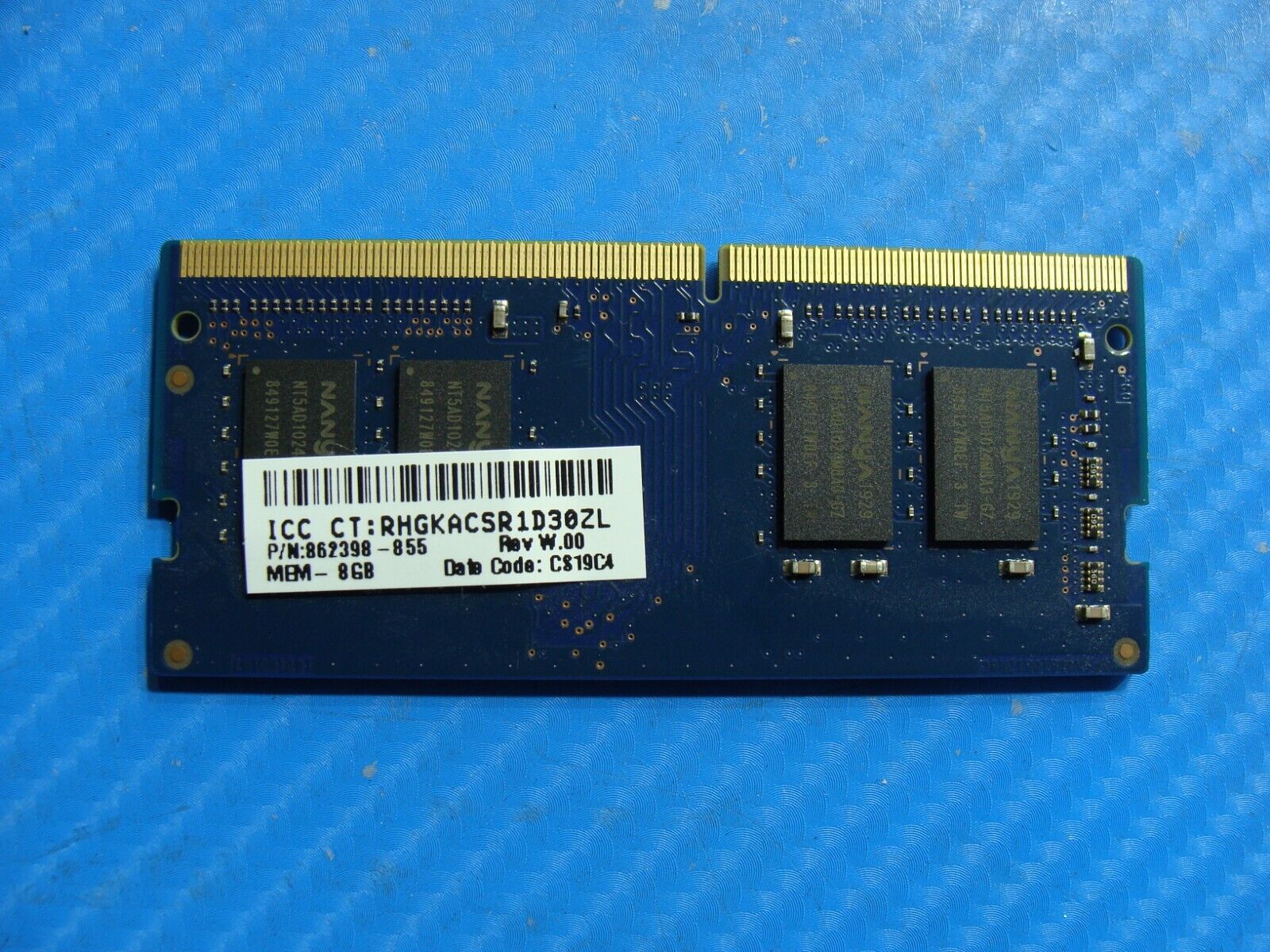 HP 17-by1053dx So-Dimm Ramaxel 8GB Memory RAM PC4-2400T RMSA3260NA78HAF-2400