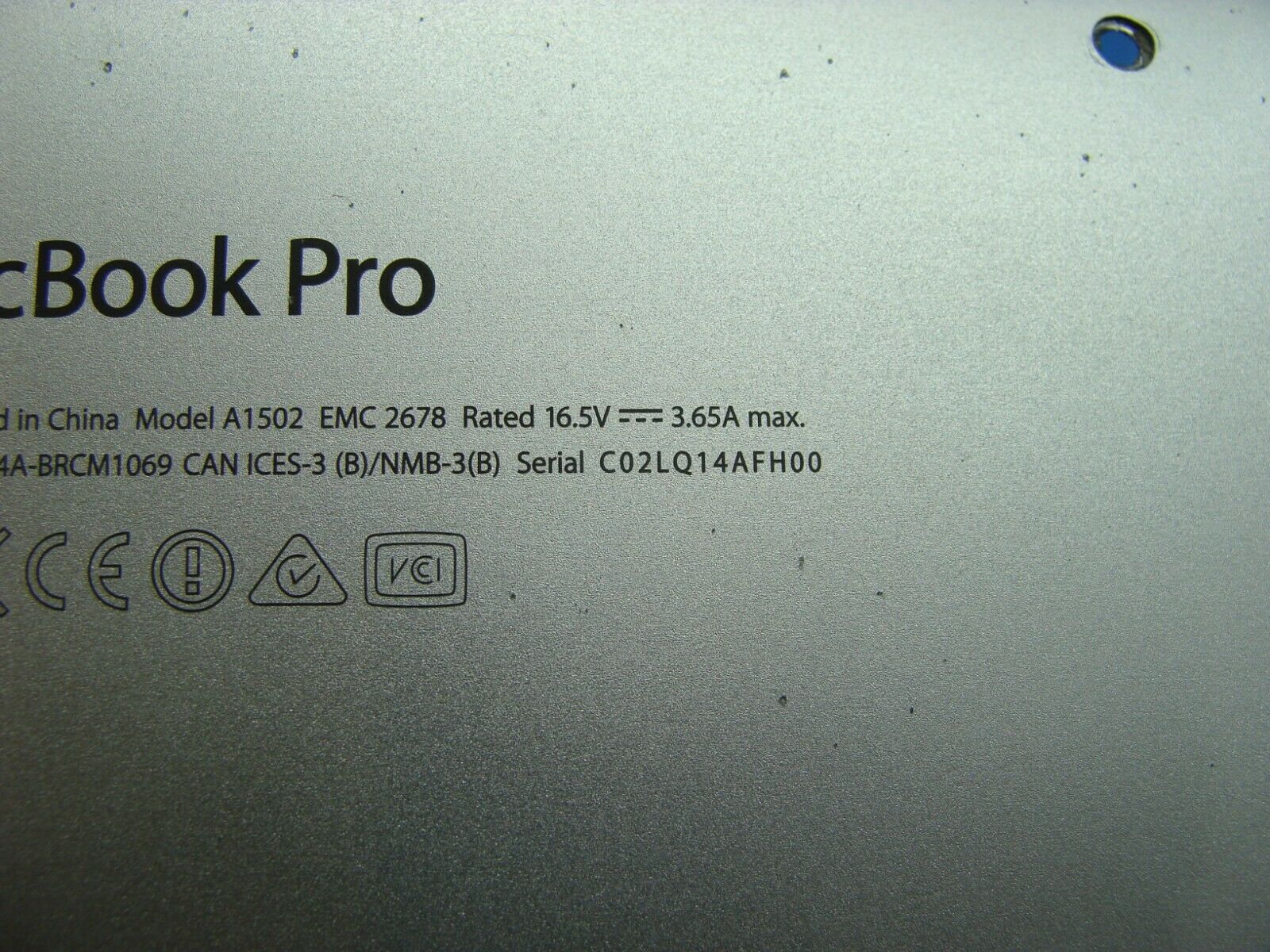 MacBook Pro A1502 13