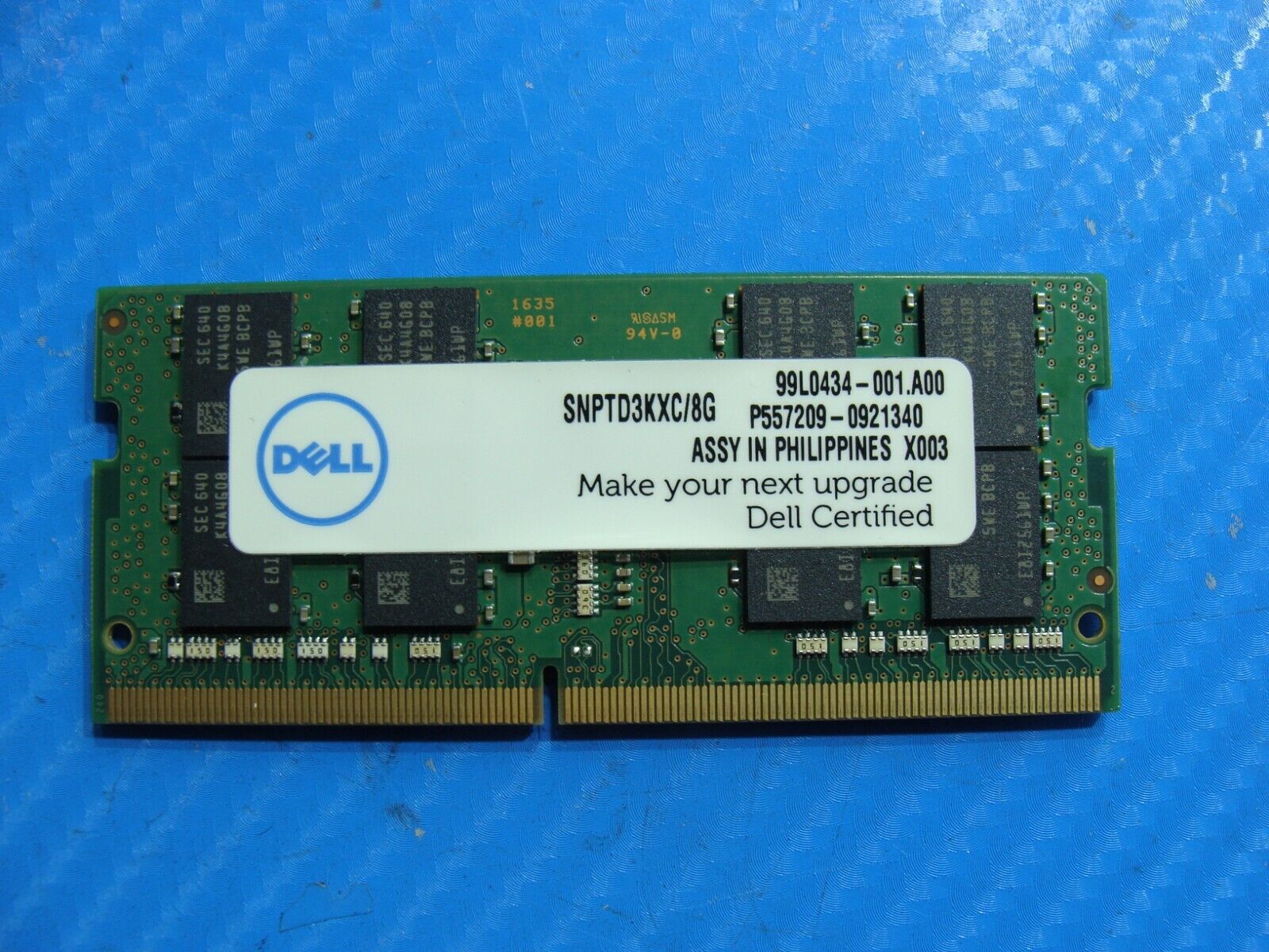 Dell E7470 So-Dimm Samsung 8Gb 2Rx8 Memory PC4-2133P M471A1G43EB1-CPB