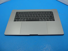 MacBook Pro A1707 2016 MLH32LL/A 15" OEM Top Case w/Battery Space Gray 661-06377