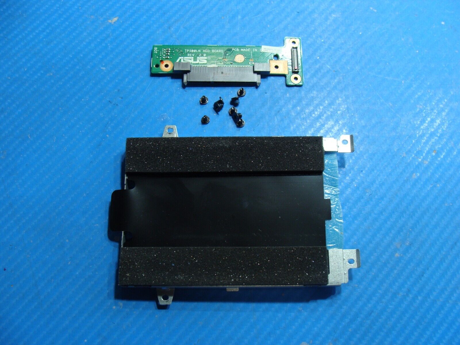 Asus Transformer Book Flip TP500LA-UB31T HDD Hard Drive Caddy w/Connector Screws