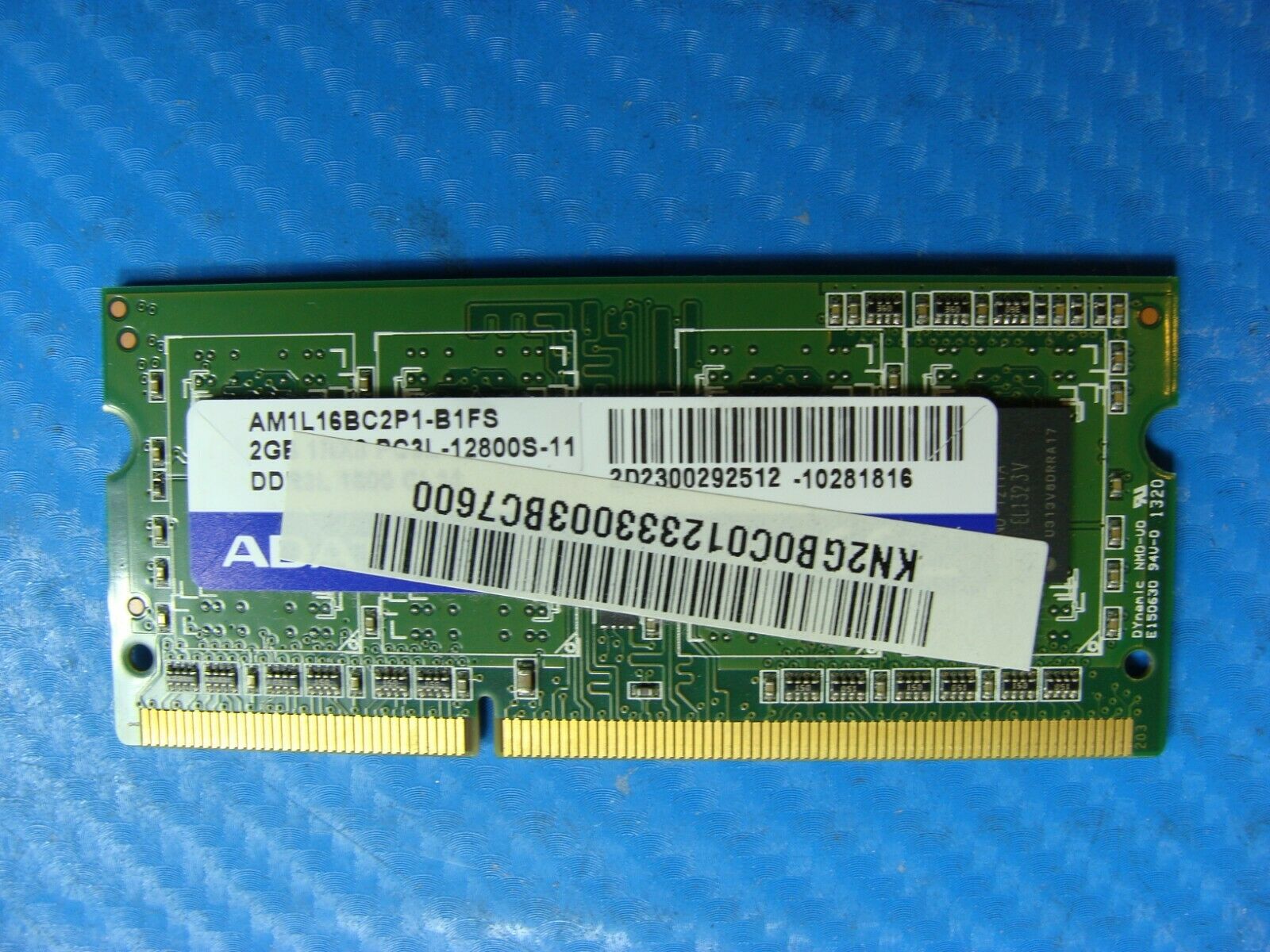 Acer M5-583P-6637 OEM ADATA 2GB PC3L-12800S SO-DIMM Memory RAM AM1L16BC2P1-B1FS ADATA