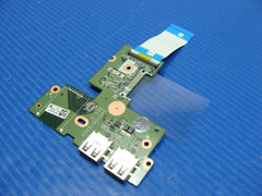 HP Stream 13.3" 13-c020nr Genuine Dual USB Port Board w/Cable DA0Y0BTB6D0 GLP* HP