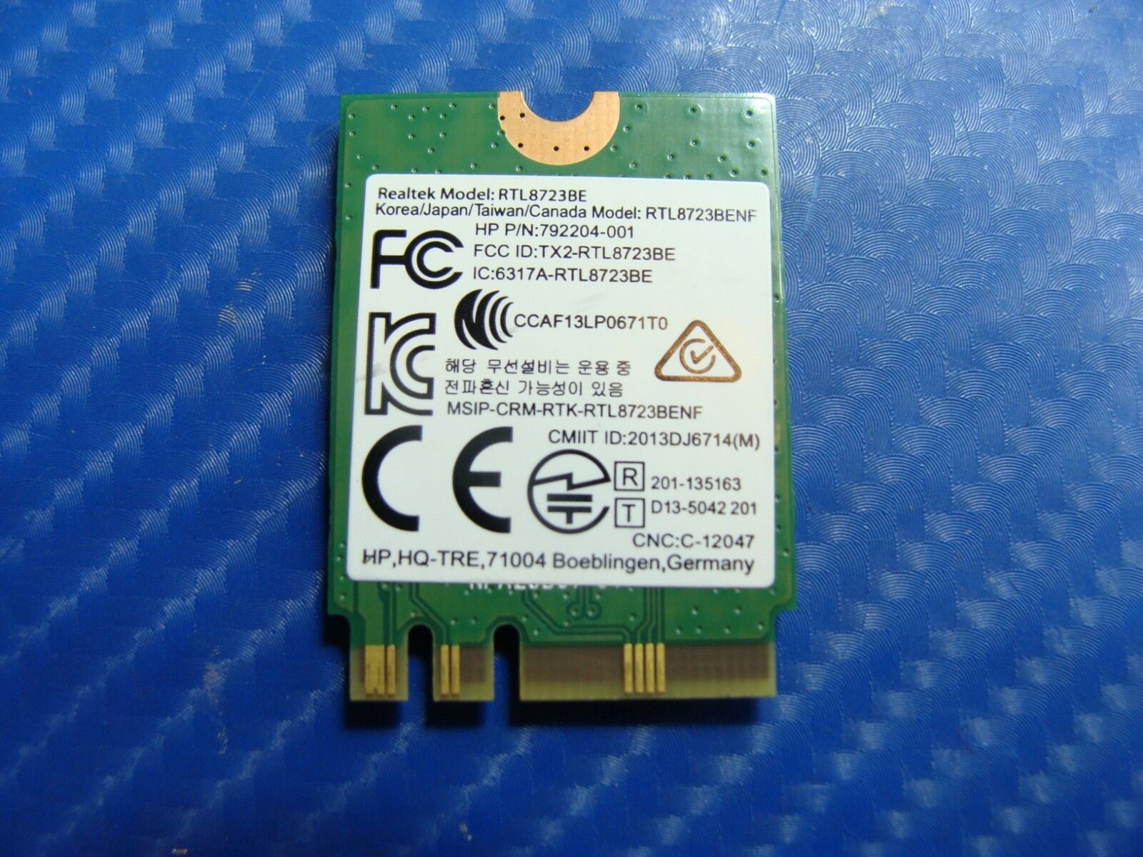 HP Pavilion 21.5  22-a113w AIO  Wireless WiFi Card RTL8723BENF 792204-001 GLP* - Laptop Parts - Buy Authentic Computer Parts - Top Seller Ebay