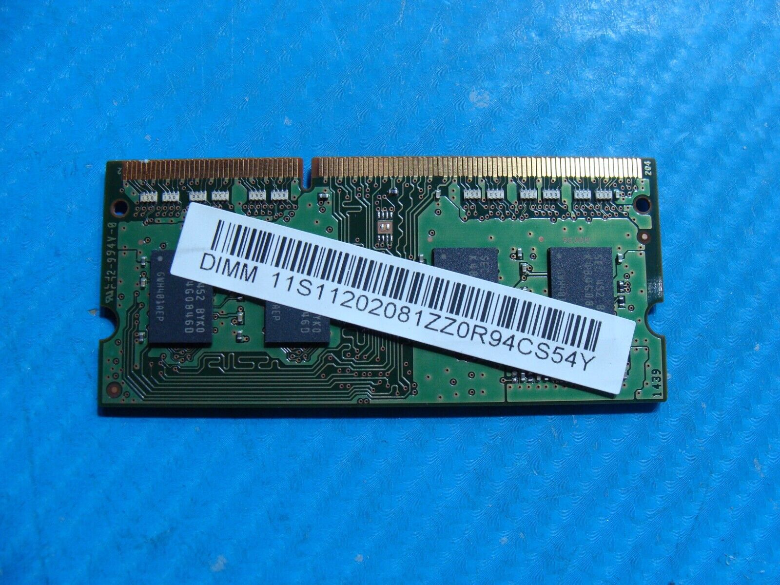 Lenovo 2-15 Samsung 4GB 1Rx8 PC3L-12800S SO-DIMM Memory RAM M471B5173DB0-YK0