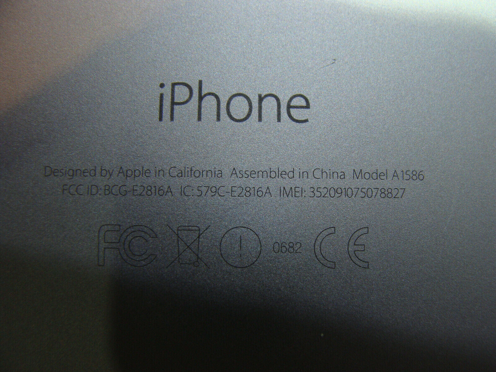 iPhone 6 A1586 4.7