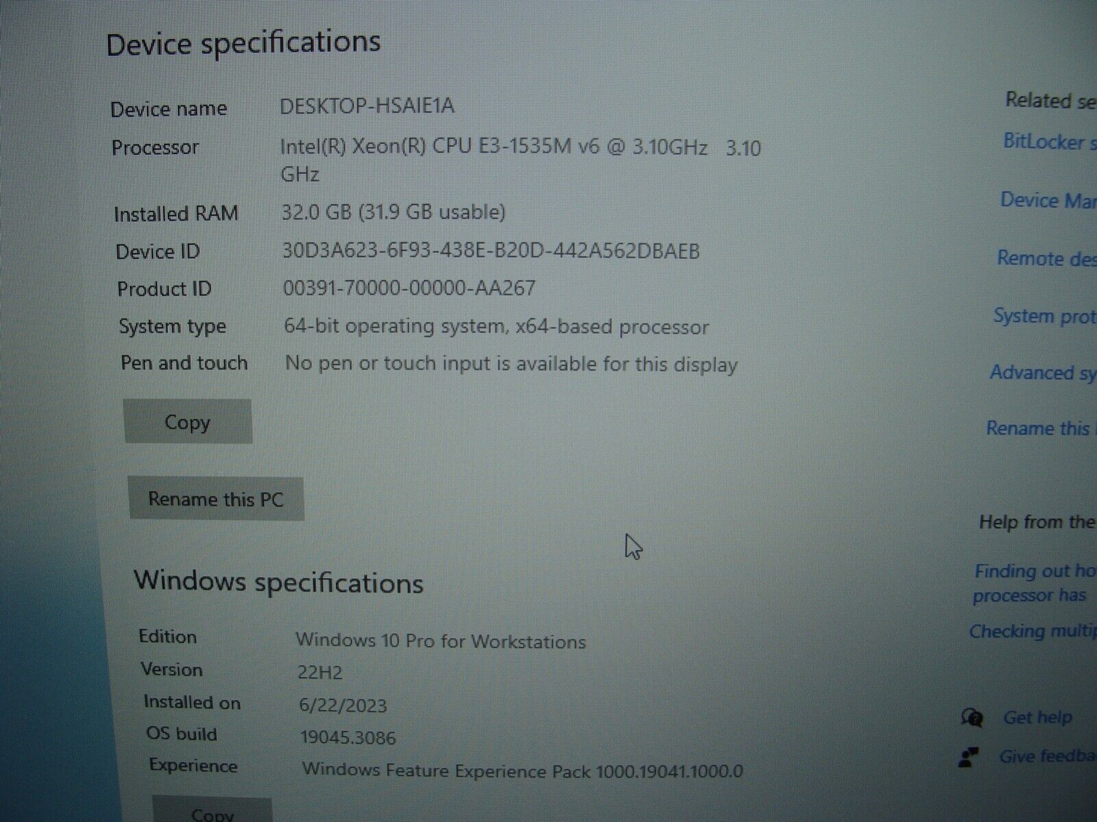 OB Dell Precision 7720 17.3