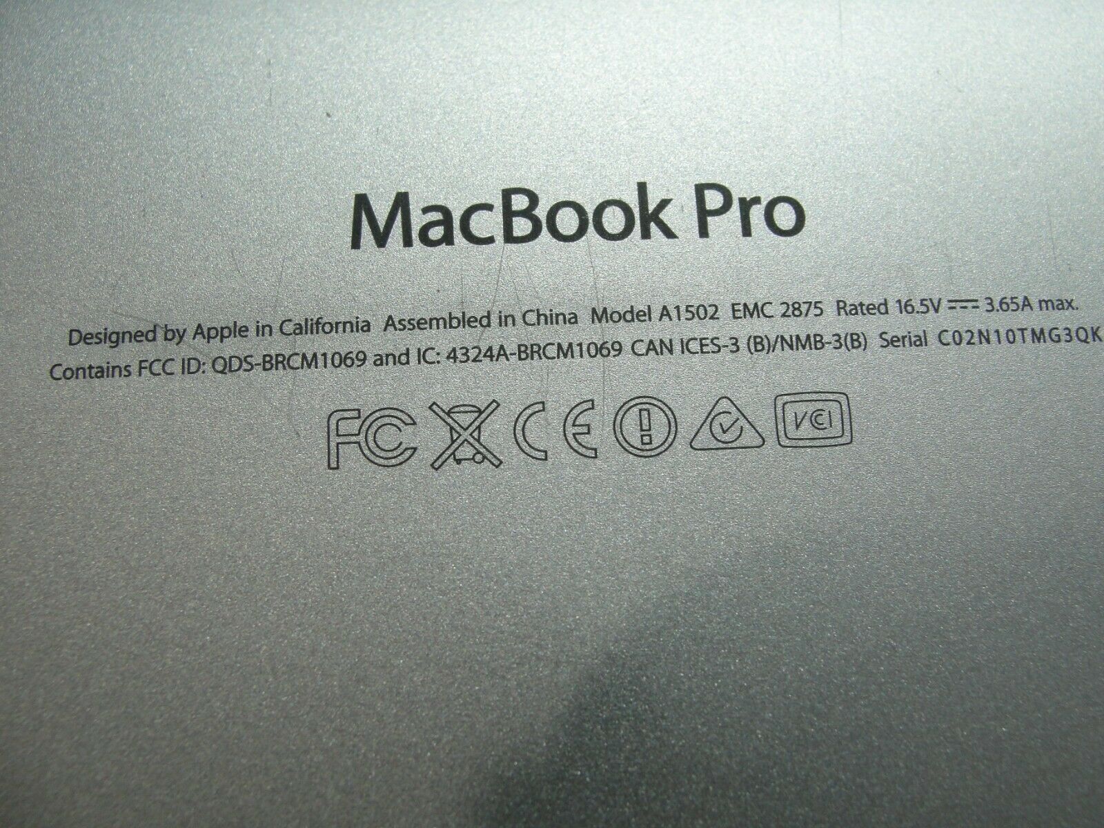 MacBook Pro A1502 13