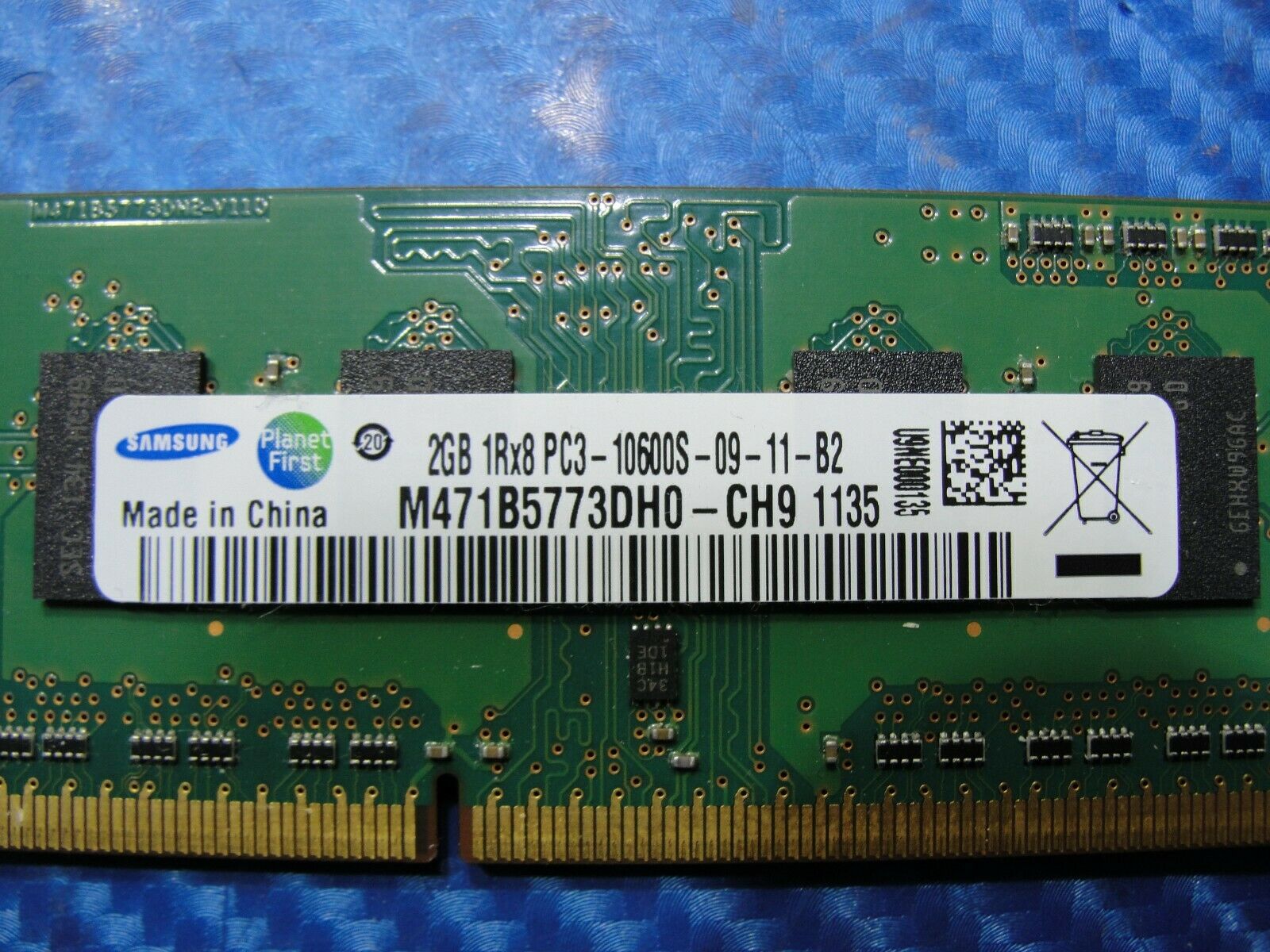 MacBook Pro A1278 2GB PC3-10600S SO-DIMM Memory RAM M471B5773DH0-CH9 661-5860 - Laptop Parts - Buy Authentic Computer Parts - Top Seller Ebay