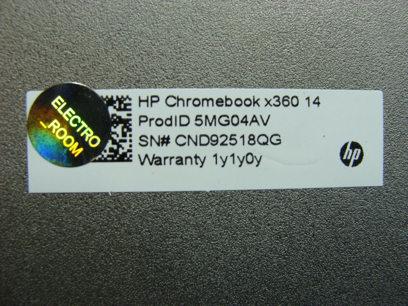 HP Chromebook x360 14 G1 14