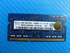 Dell 3541 So-Dimm SK Hynix 4GB Memory pc3l-12800s-11-13-b4 hmt451s6bfr8a-pb 