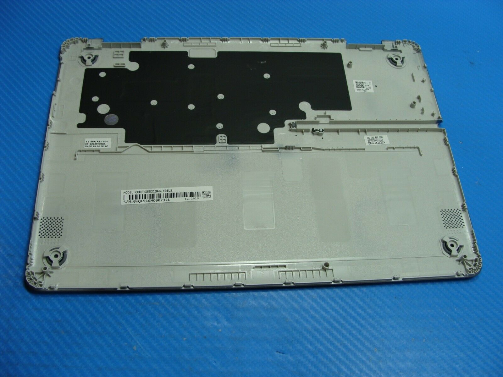 Samsung Chromebook XE521QAB-K01US 12.2 Bottom Case Base Cover Silver BA98-01447A - Laptop Parts - Buy Authentic Computer Parts - Top Seller Ebay