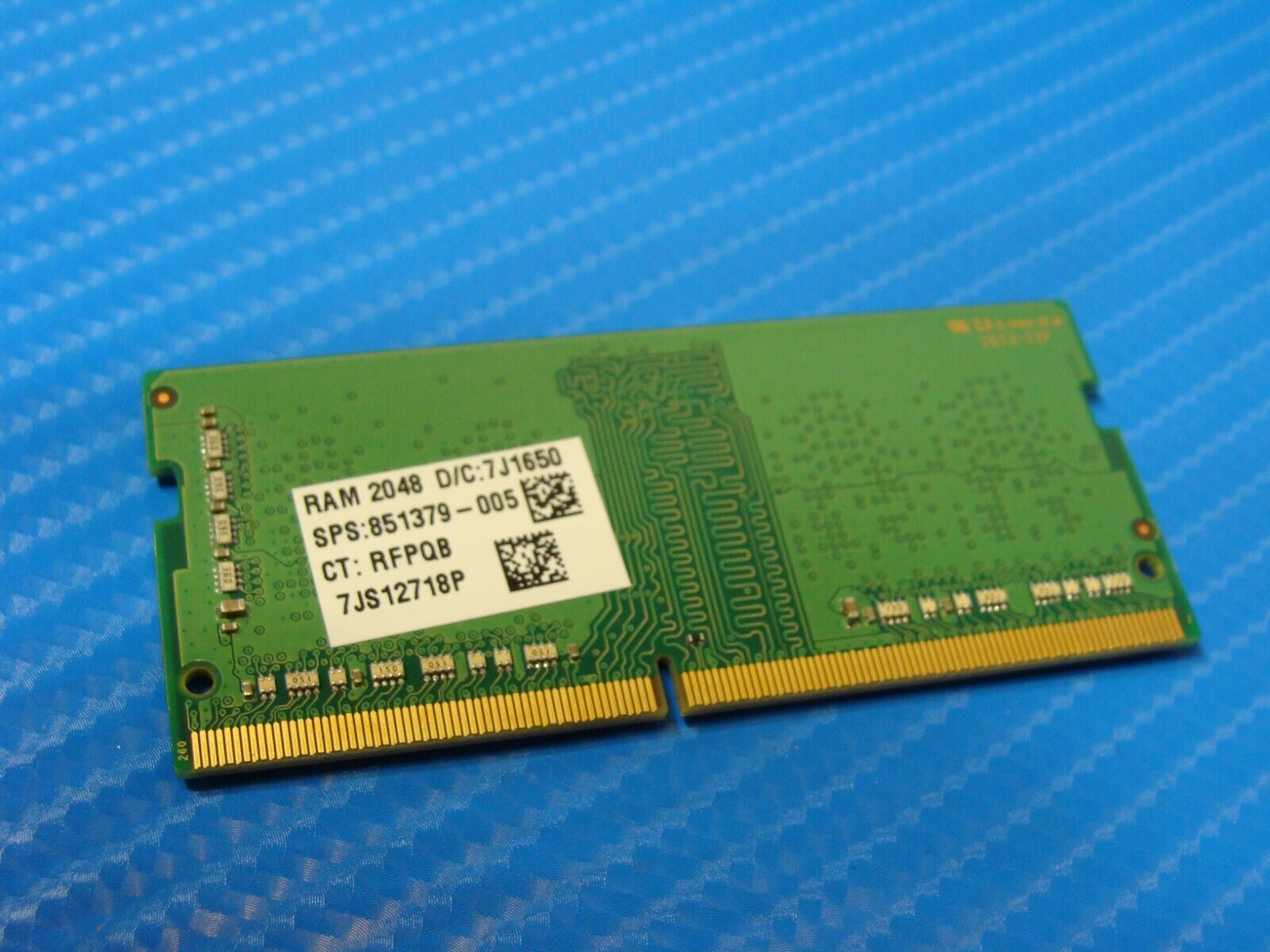 HP 15-ba079dx Laptop Samsung 2GB Memory PC4-2133P-SC0-11 M471A5644EB0-CPB