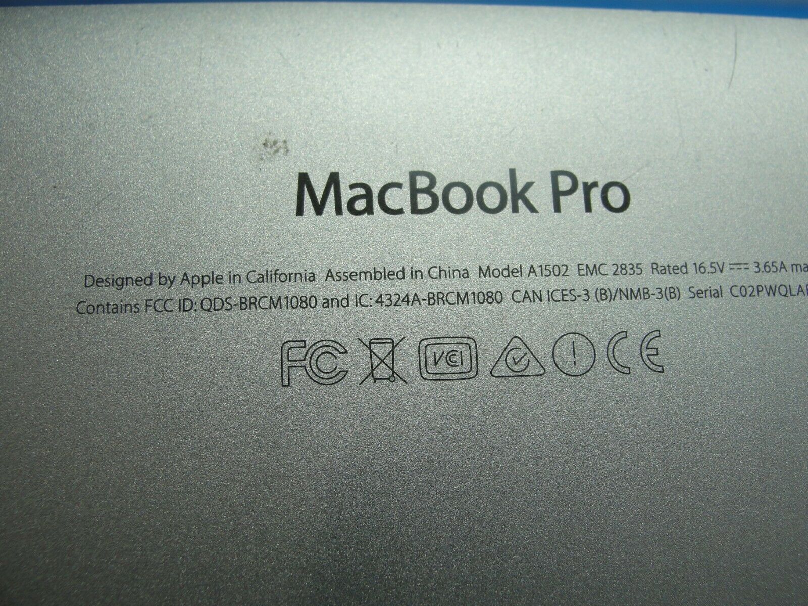 MacBook Pro A1502 13