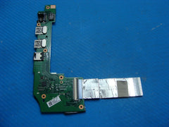 Asus X200MA-SCL0505F 11.6" I/O Audio USB LAN Port Board w/Cable 60NB04U0-IO1020 