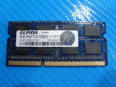 MacBook A1278 So-Dimm Elpida 4Gb Memory pc3-12800s-11-10-f3 ebj41uf8bdu0-gn-f 