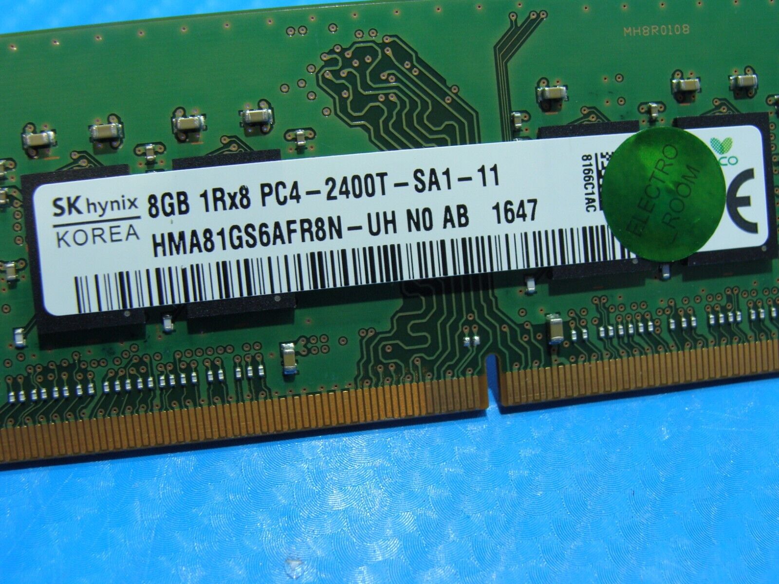 Lenovo 710-15IKB So-Dimm SK Hynix 8GB 1Rx8 Memory Ram PC4-2400T HMA81GS6AFR8N-UH