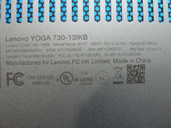 Lenovo Yoga 13.3" 730-13IKB OEM Laptop Bottom Case Silver AM279000E20R Lenovo