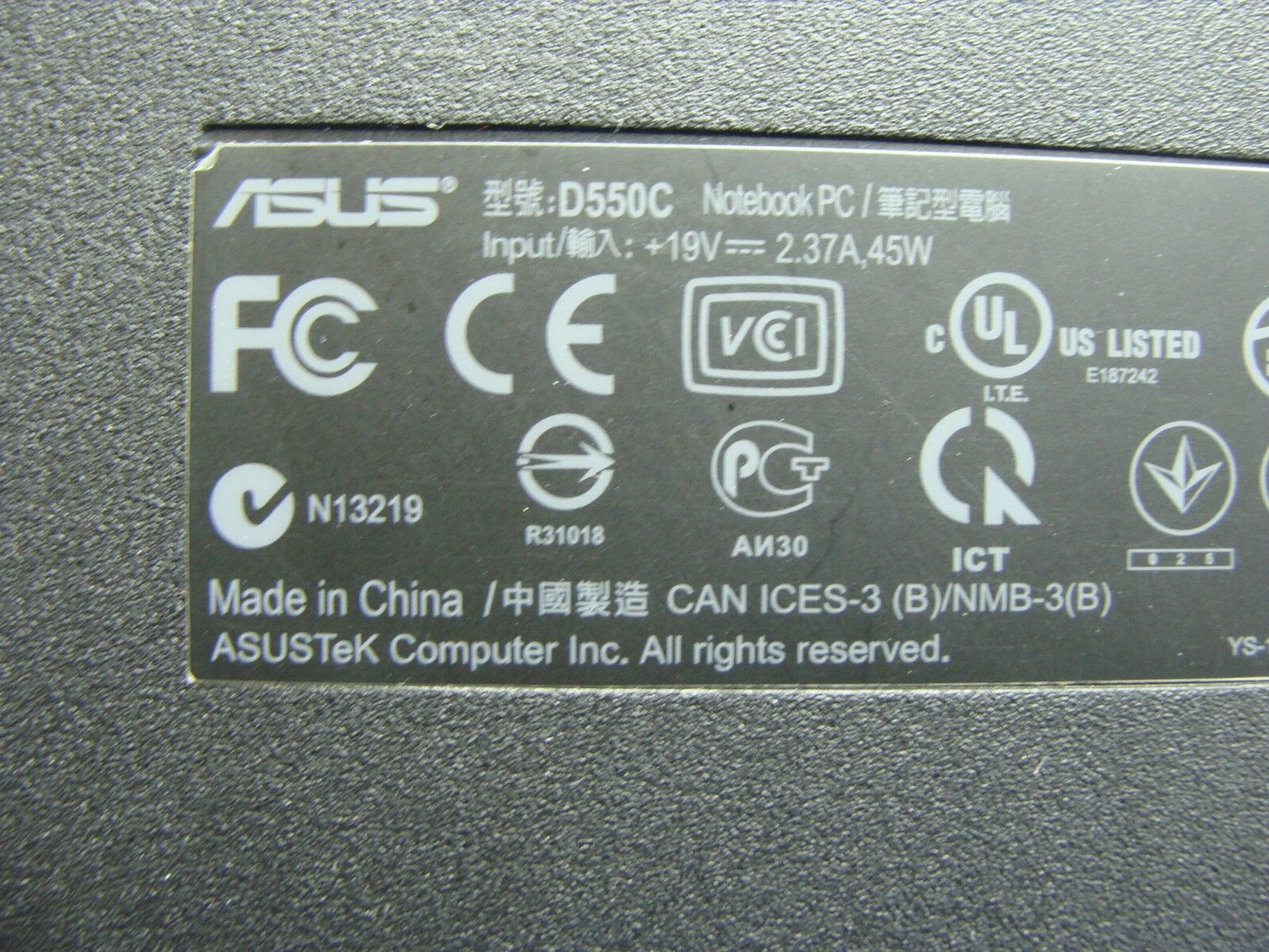 Asus 15.6