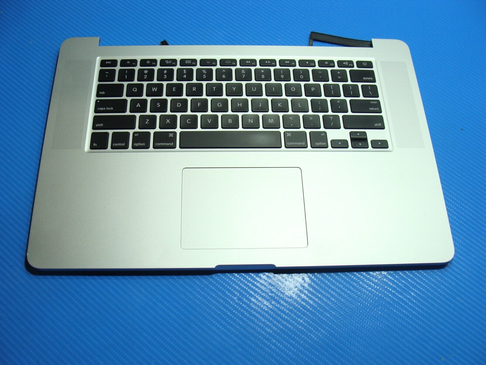 MacBook Pro A1398 15 2015 MJLQ2LL MJLT2LL Top Case w/Keyboard Silver 661-02536