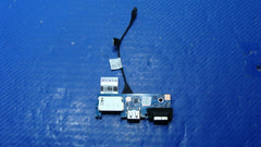 Dell Latitude 3480 14" Genuine USB VGA SD Card Reader Board w/Cables 3FR5T J8J74 Dell