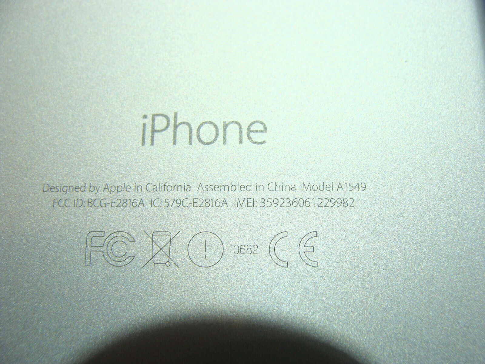 iPhone 6 A1549 4.7