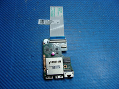 HP 15-ab143cl 15.6" Genuine Laptop USB LAN Card Reader Board w/Cable DAX21ATB6D0 HP