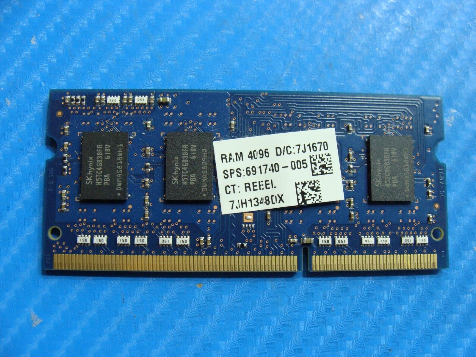 HP 250 G5 SK Hynix 4GB 1Rx8 PC3L-12800S SO-DIMM Memory RAM HMT451S6BFR8A-PB