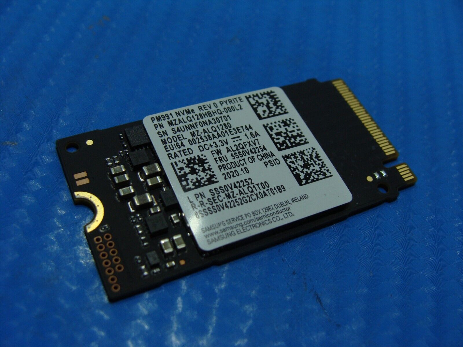 Lenovo 5 14ARE05 Samsung M.2 NVMe 128GB SSD Solid State Drive MZALQ128HBHQ-000L2