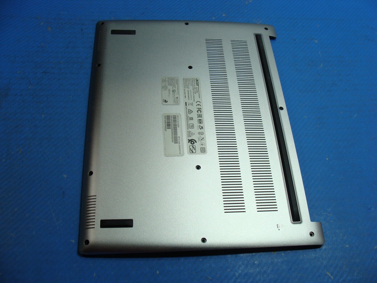 Acer Swift 3 13.5 N19H3 SF313-52-526M OEM Laptop Bottom Case NC210110WM Grade A