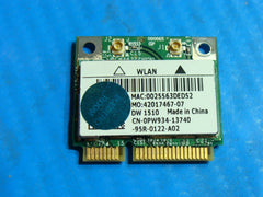 Dell Inspiron 1545 15.6" Genuine Laptop Wireless WiFi Card PW934 BCM94322HM8L 