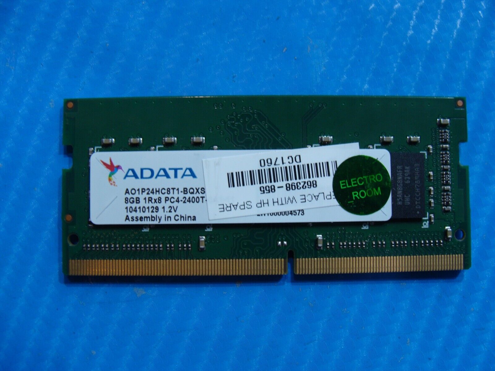 HP 15-cc055od ADATA 8GB 1Rx8 PC4-2400T Memory RAM SO-DIMM AO1P24HC8T1-BQXS
