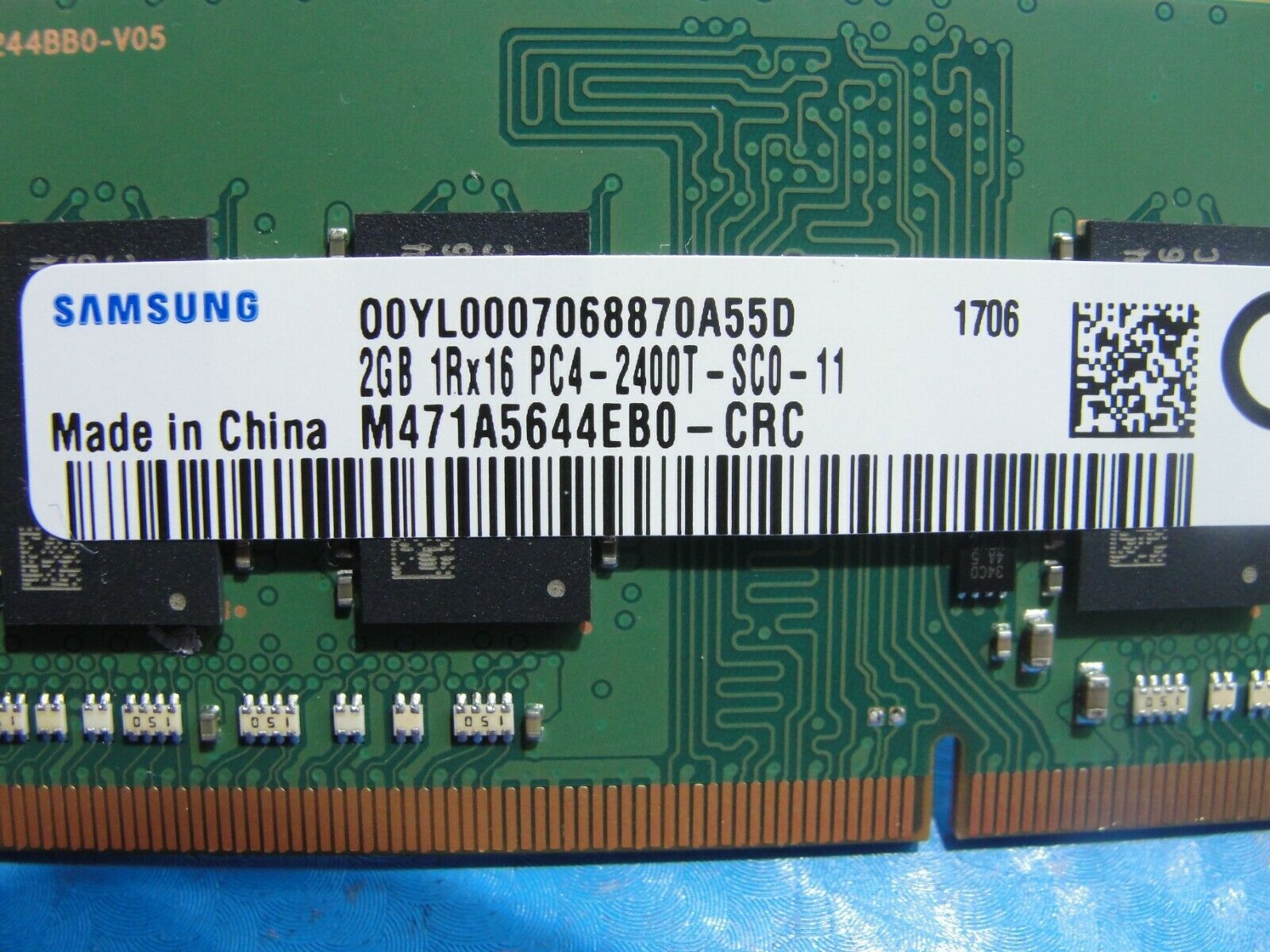 HP m3-u101dx Samsung 2GB 1Rx16 PC4-2400T SO-DIMM Memory RAM M471A5644EB0-CRC - Laptop Parts - Buy Authentic Computer Parts - Top Seller Ebay