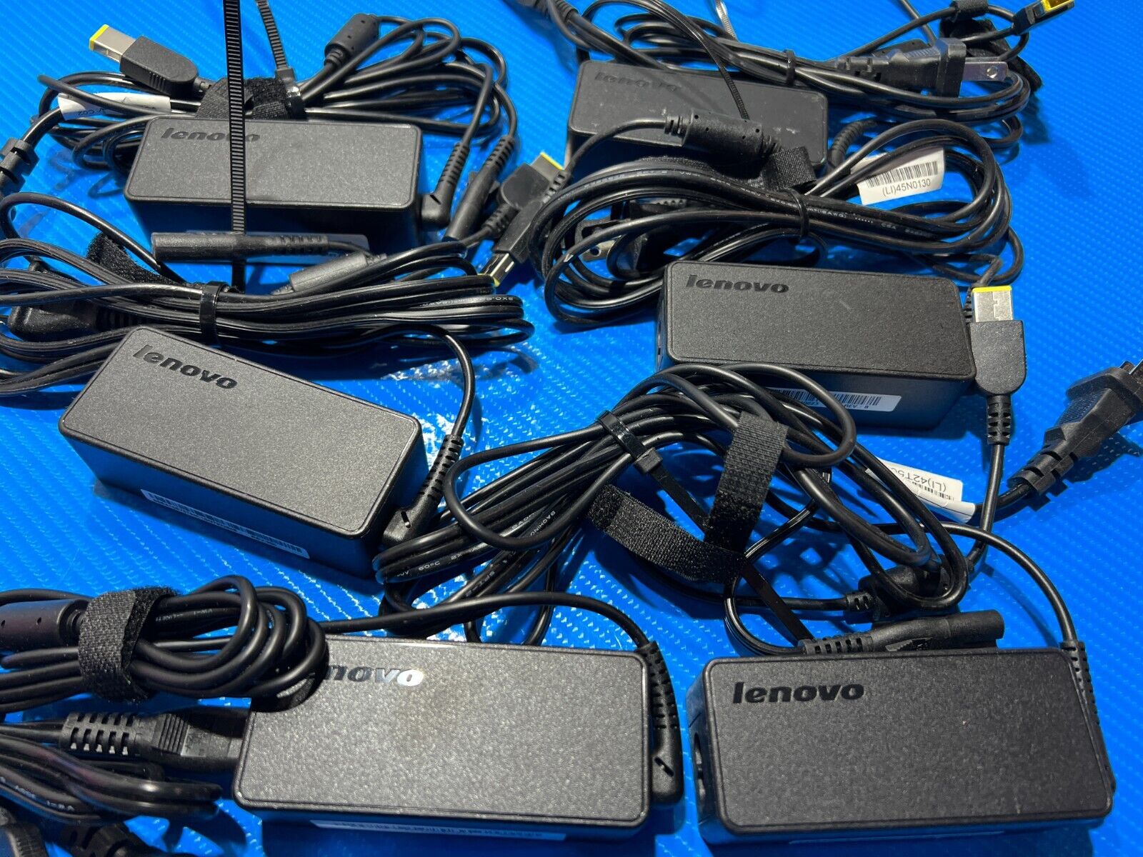 (Lot of 6) Lenovo ADLX45NCC2A 00HM616 45W 20V 2.25A  Power Adapter SA10E75794