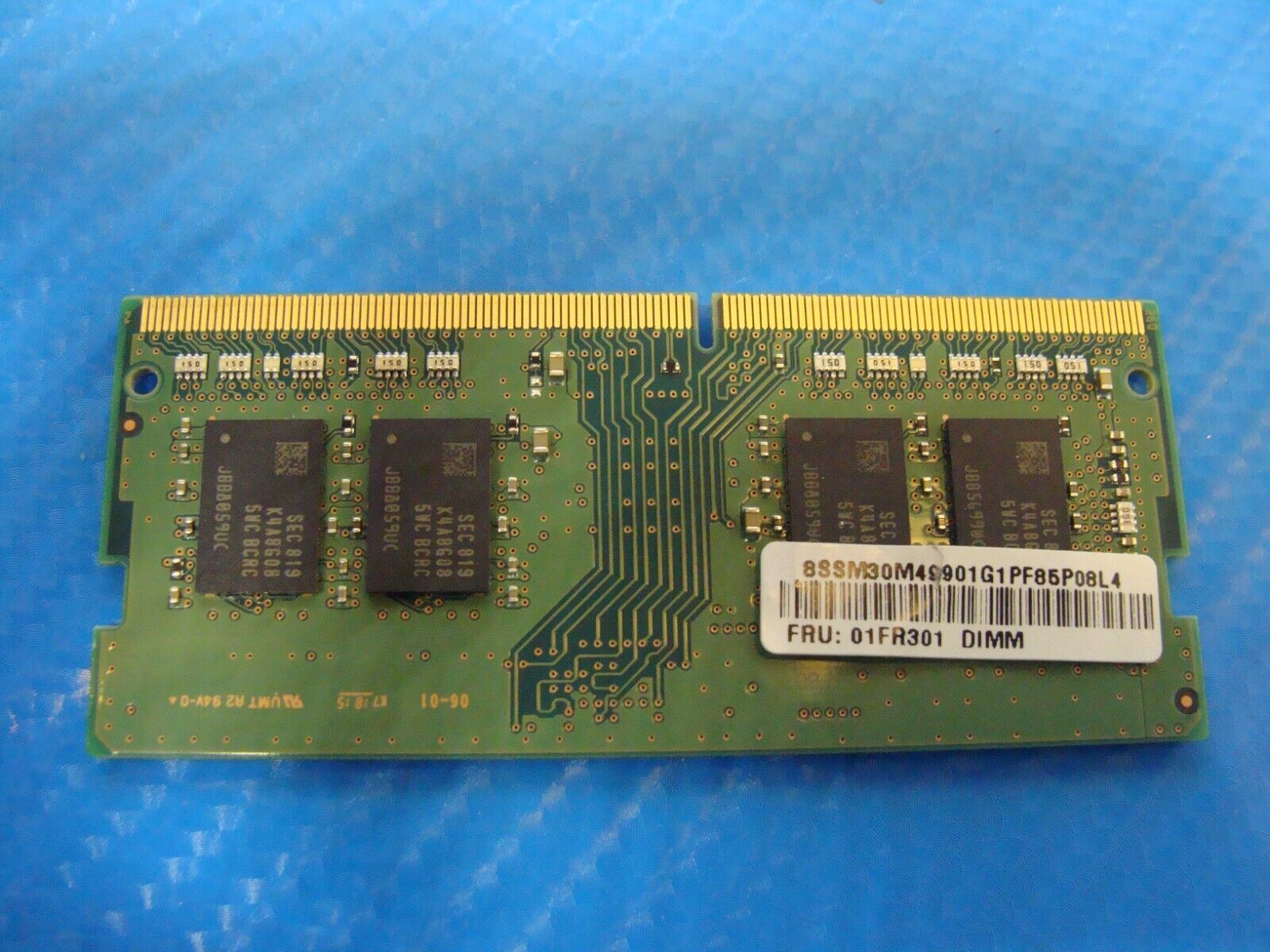 Lenovo E570 So-Dimm Samsung 8Gb 1Rx8 Memory Ram PC4-2400T M471A1K43CB1-CRC