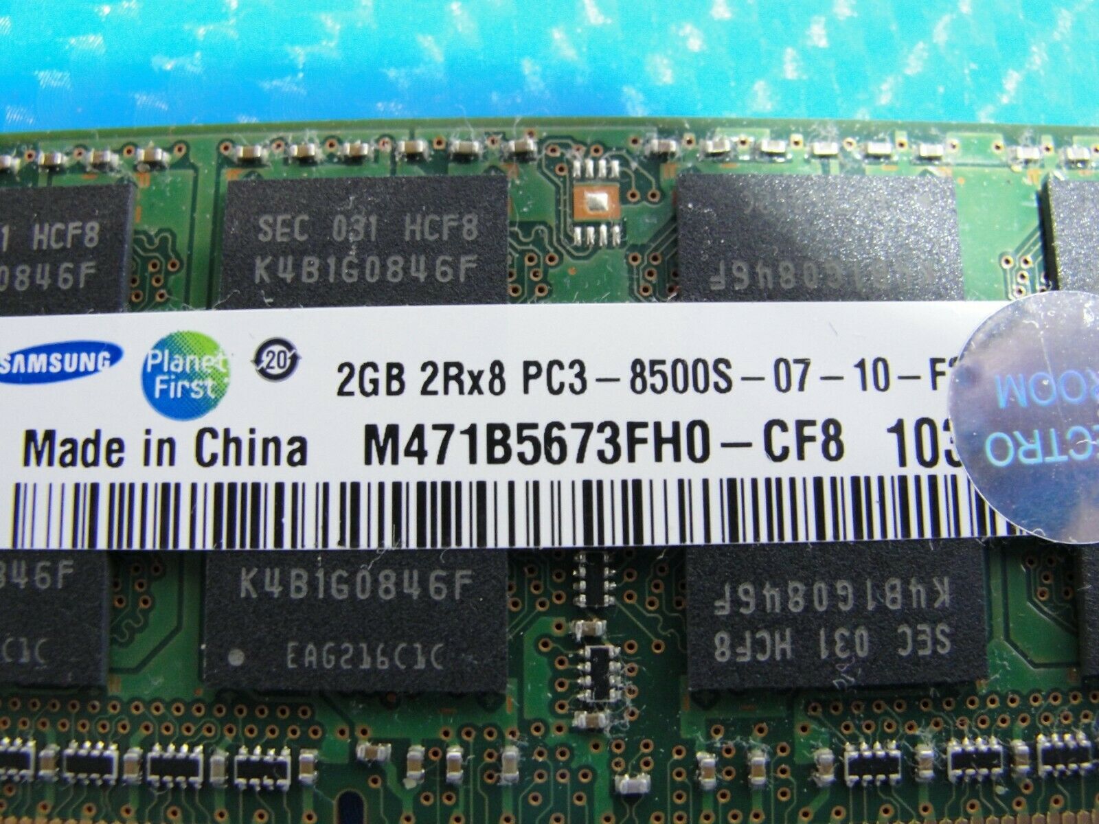 Toshiba L645D-S4056 Laptop Samsung 2GB Memory PC3-8500S-07-10-F2 M471B5673FH0-CF - Laptop Parts - Buy Authentic Computer Parts - Top Seller Ebay