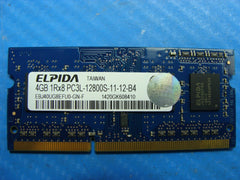 Dell Inspiron 15.6" 5547 Genuine Elpida SO-DIMM Memory RAM 4GB PC3L-12800S 