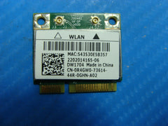 Dell Inspiron 15.6" 15-3521 Genuine Wireless WiFi Card R4GW0 BCM943142HM 