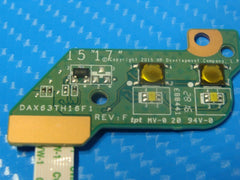 HP ProBook 450 G3 15.6" Genuine Laptop Function Button Board w/Cable DAX63TH16F1 - Laptop Parts - Buy Authentic Computer Parts - Top Seller Ebay