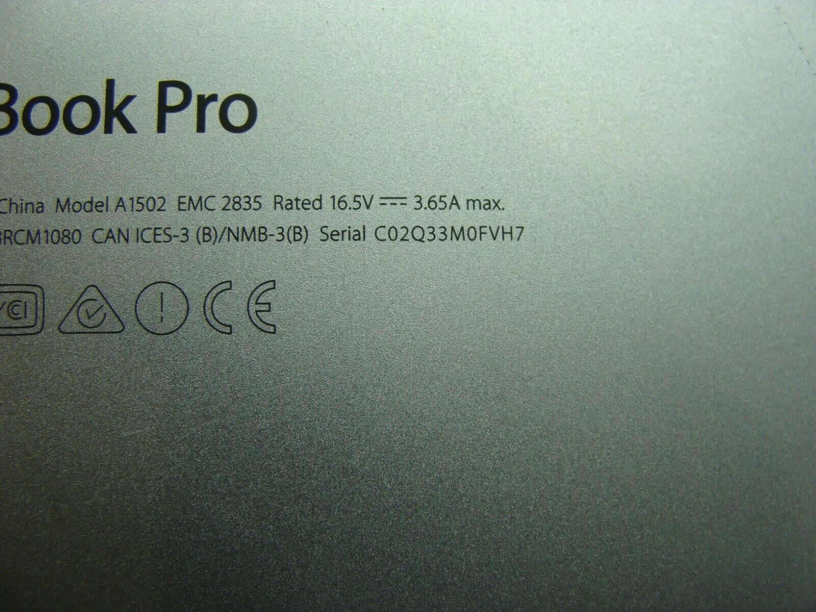 MacBook Pro A1502 13