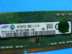 Dell 13 7347 Samsung 4GB 1Rx8 PC3L-12800S Memory RAM SO-DIMM M471B5173DB0-YK0