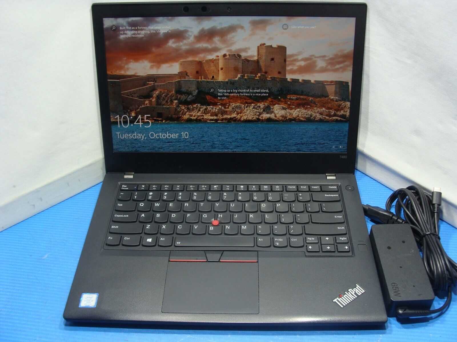 A++ Battery PoWeR QHD Lenovo ThinkPad T480 i7~8650U~1.90~16GB~512GB Nvidia MX150