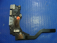 MacBook Pro A1502 13" Late 2013 ME864LL/A I/O Board Right PCBA 661-8155 #3 ER* - Laptop Parts - Buy Authentic Computer Parts - Top Seller Ebay