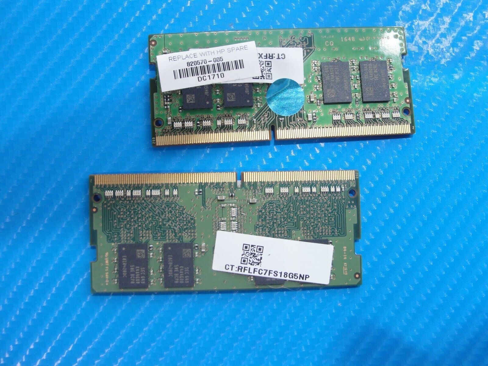 HP 15-au063nr Samsung 12GB (8GB & 4GB) Memory M471A5143EB0-CPB M471A1K43CB1-CRC