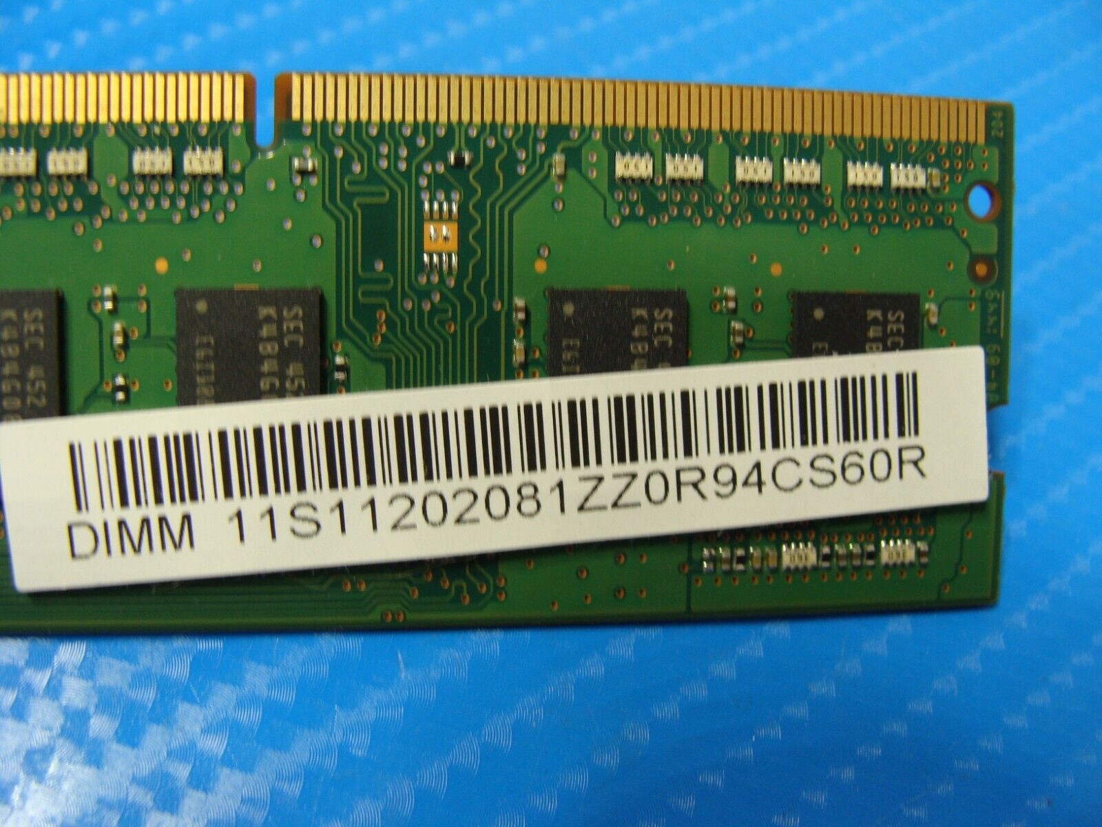 Lenovo 2 15 Samsung 4GB 1Rx8 PC3L-12800S Memory RAM SO-DIMM M471B5173DB0-YK0