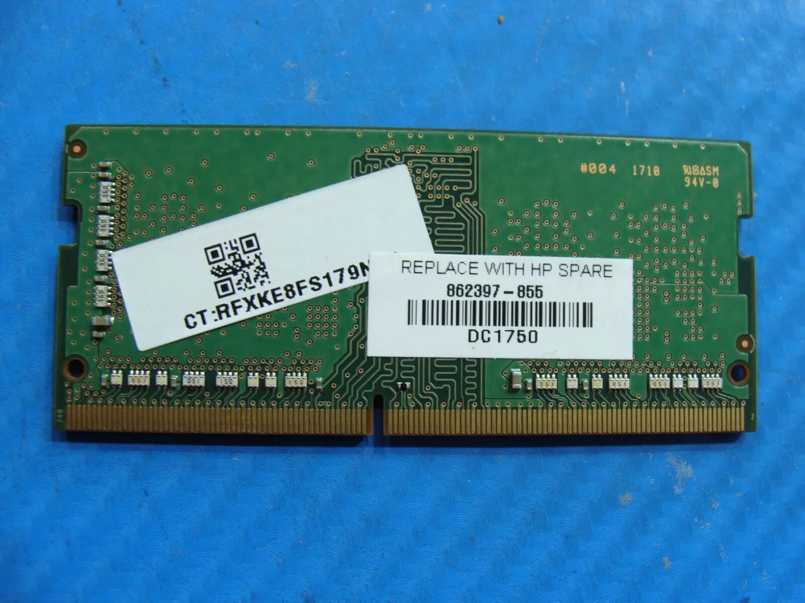 HP 15t-bc200 Samsung 4GB 1Rx16 PC4-2400T Memory RAM SO-DIMM M471A5244CB0-CRC