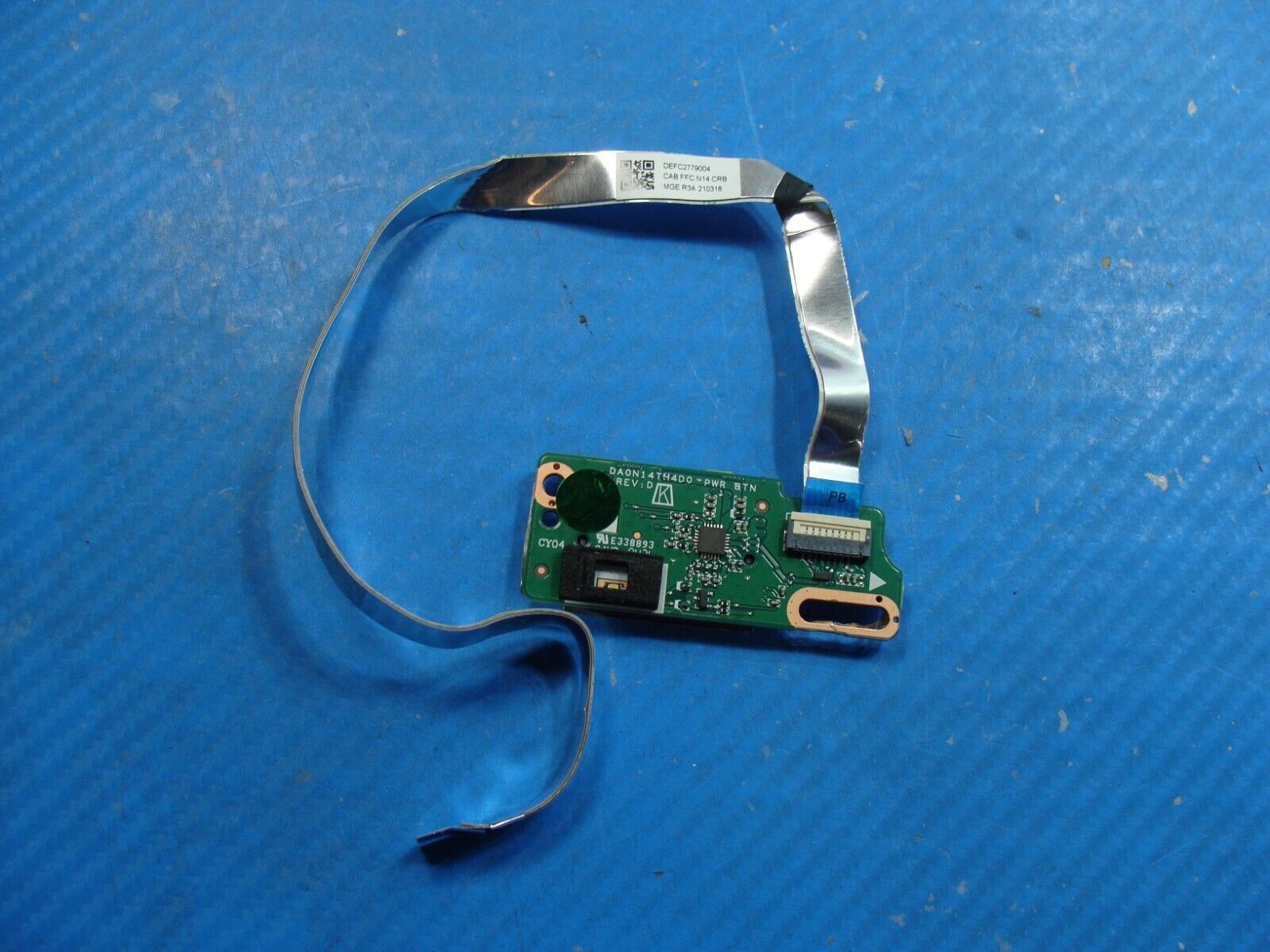 HP AIO 21.5 22-df10266t Card Reader Power Button Board w/Cable DA0N14TH4D0